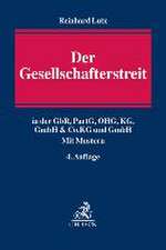 Der Gesellschafterstreit