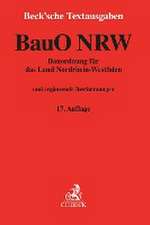 Bauordnung für das Land Nordrhein-Westfalen