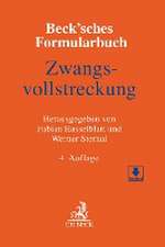 Beck'sches Formularbuch Zwangsvollstreckung