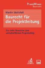 Baurecht für die Projektleitung