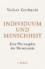 Individuum und Menschheit