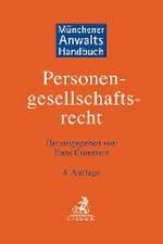 Münchener Anwaltshandbuch Personengesellschaftsrecht