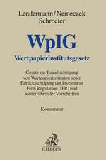 Wertpapierinstitutsgesetz. WpIG