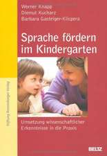 Sprache fördern im Kindergarten