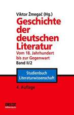 Geschichte der deutschen Literatur Band II/2