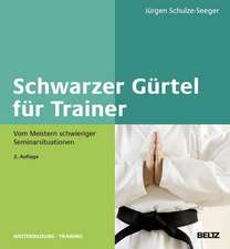 Schwarzer Gürtel für Trainer