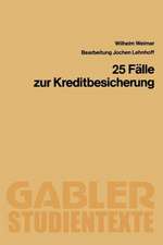 25 Fälle zur Kreditbesicherung