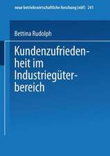 Kundenzufriedenheit im Industriegüterbereich