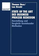 State of the Art des Business Process Redesign: Darstellung und Vergleich bestehender Methoden