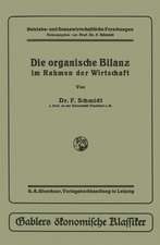 Die organische Bilanz: im Rahmen der Wirtschaft