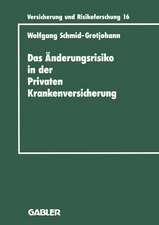 Das Änderungsrisiko in der Privaten Krankenversicherung