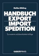 Handbuch Export — Import — Spedition