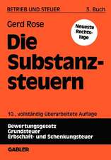 Die Substanzsteuern