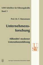 Unternehmensforschung: Hilfsmittel moderner Unternehmensführung