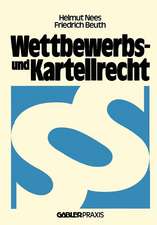 Wettbewerbs- und Kartellrecht