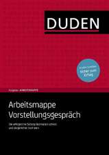 Duden Ratgeber Arbeitsmappe - Arbeitsmappe Vorstellungsgespräch