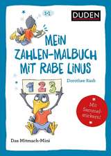 Raab, D: Duden Minis (Band 37) - Mein Zahlen-Malbuch mit Rab