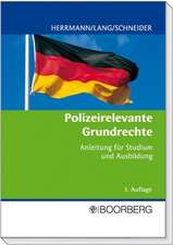 Polizeirelevante Grundrechte