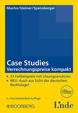 Case Studies Verrechnungspreise kompakt