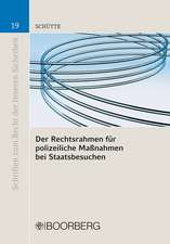 Schütte, M: Rechtsrahmen politischer Maßnahmen