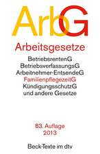 Arbeitsgesetze (ArbG)