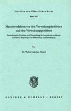 Massenverfahren vor den Verwaltungsbehörden und den Verwaltungsgerichten