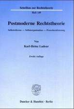 Postmoderne Rechtstheorie