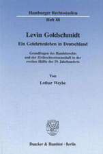 Levin Goldschmidt