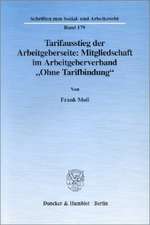 Tarifausstieg der Arbeitgeberseite: Mitgliedschaft im Arbeitgeberverband 