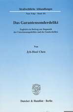 Das Garantensonderdelikt