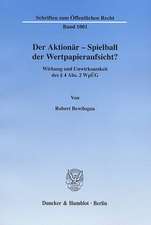 Der Aktionär - Spielball der Wertpapieraufsicht?