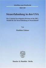 Steuerfahndung in den USA