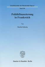 Politikfinanzierung in Frankreich