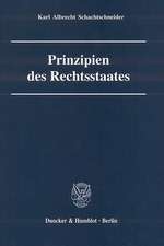 Prinzipien des Rechtsstaates