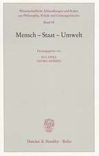 Mensch - Staat - Umwelt