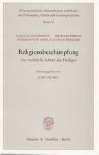 Religionsbeschimpfung.