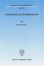 Geschwister im Familienrecht