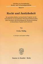 Recht und Justizhoheit