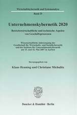 Unternehmenskybernetik 2020