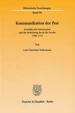 Kommunikation der Pest