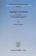 Zugang zu Geodaten