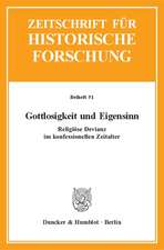 Gottlosigkeit und Eigensinn