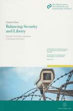 Balancing Security and Liberty