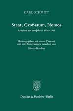 Staat, Großraum, Nomos