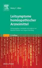 Leitsymptome homöopathischer Arzneimittel