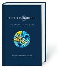 Lutherbibel mit Glasfenstern von Marc Chagall