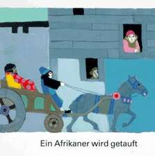 Ein Afrikaner wird getauft