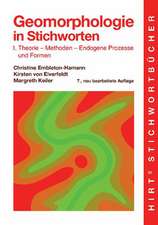 Geomorphologie in Stichworten I