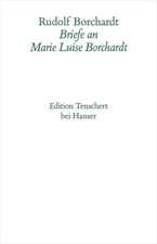 Brief an Marie-Luise Borchardt 1918-1922