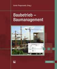 Baubetrieb - Baumanagement